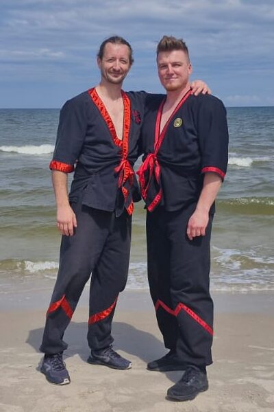 Instruktor prowadzący trening Wing Tsun