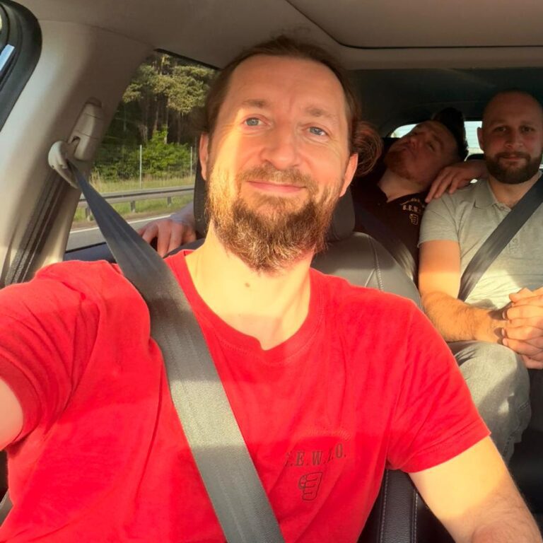 Instruktor Wing Tsun prowadzący trening w Szczecinie