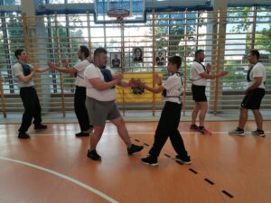 Ćwiczenia kontaktowe Wing Tsun